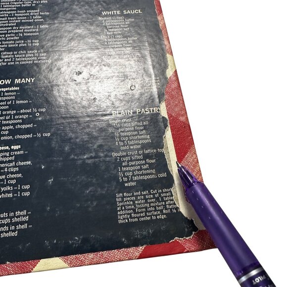 Better Homes New Cookbook 4th printing 1971 8x10” hardcover handwritten notes - Picture 8 of 14